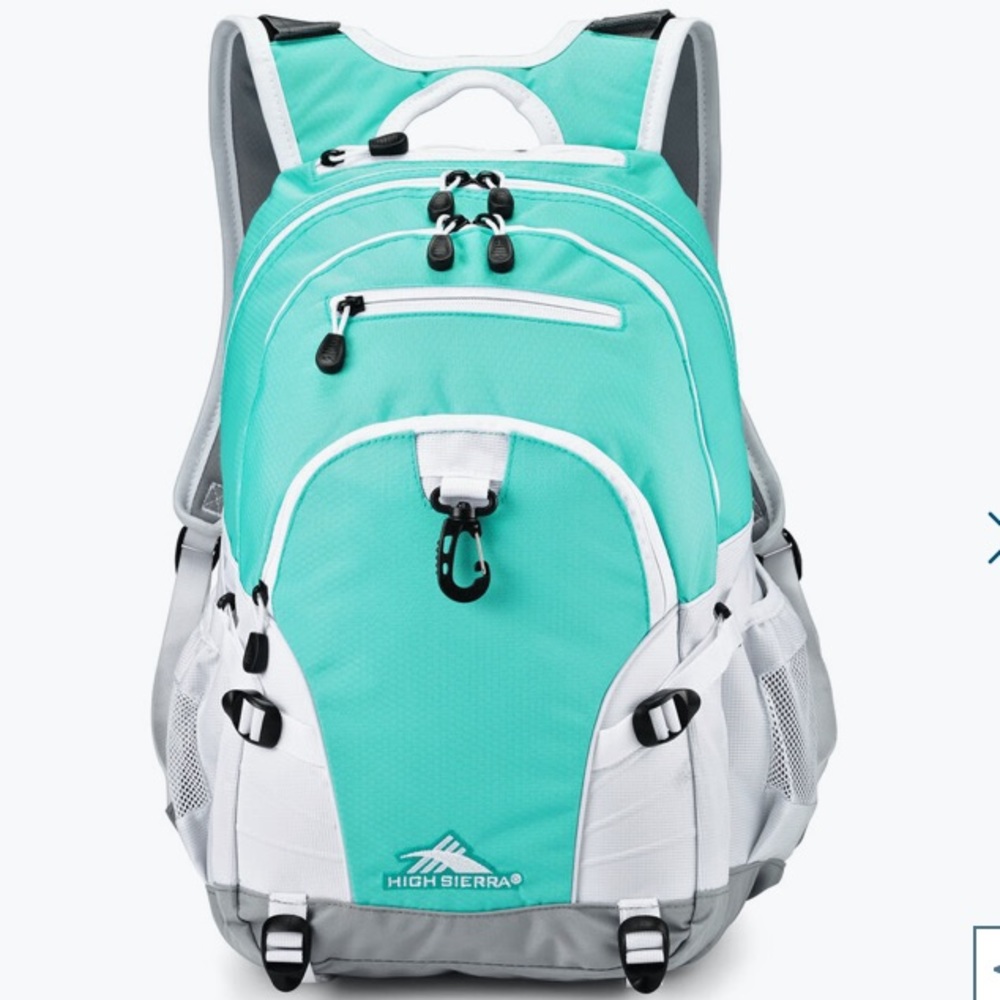 NWOT Turquoise High Sierra Loop Backpack | Adjustable Straps | Comfortable Wear